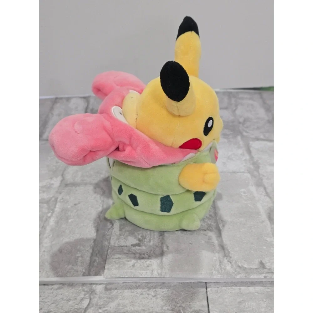 Pokemon Center Limited Pikachu Mascot Wearing A Megayadran Poncho 9.5